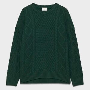 Aritzia Sunday Best Medium Peggy Sweater in Scarab